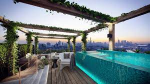 Some of the Best Rooftop Swimming Pool Design Ideas
