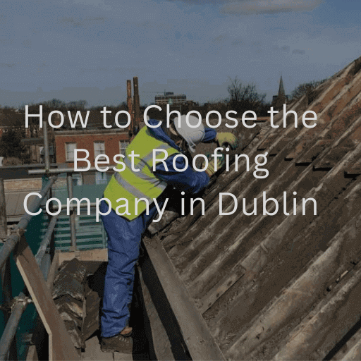 How to Choose the Best Roofing Company in Dublin